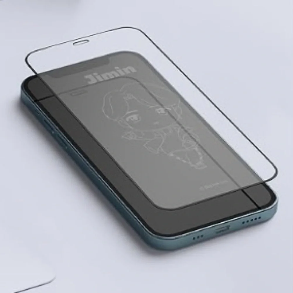 iFace TinyTAN BTS (SUGA) Tempered Glass Screen Protector for iPhone 12 Mini NEW